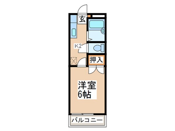 ＳＫハイツの物件間取画像